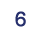 number six in a circle